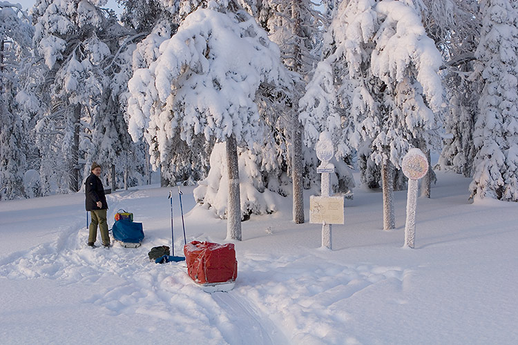 Riisitunturi
Avainsanat: ahkio talvi latu retkeily Riisitunturi